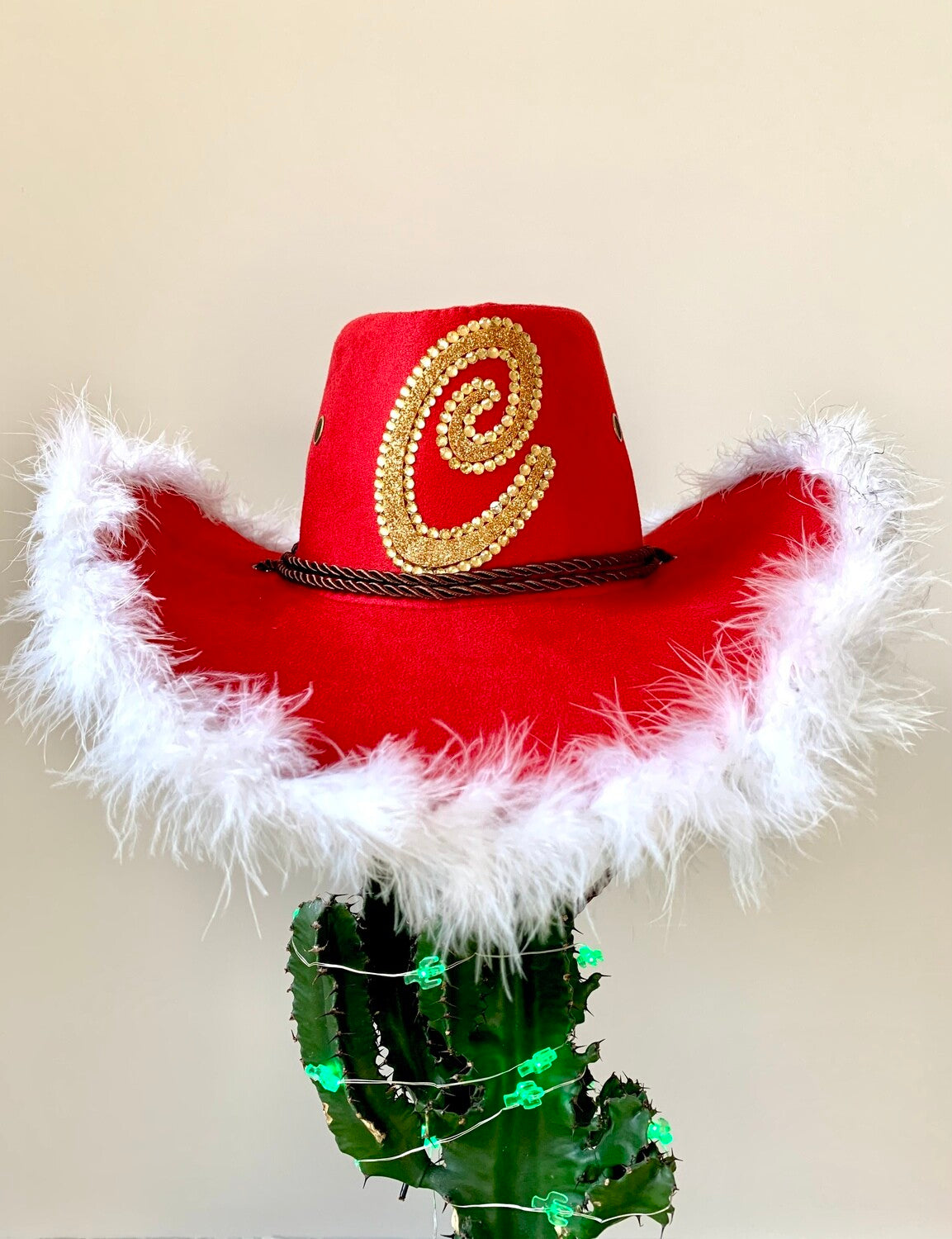 Christmas Cowboy Hat