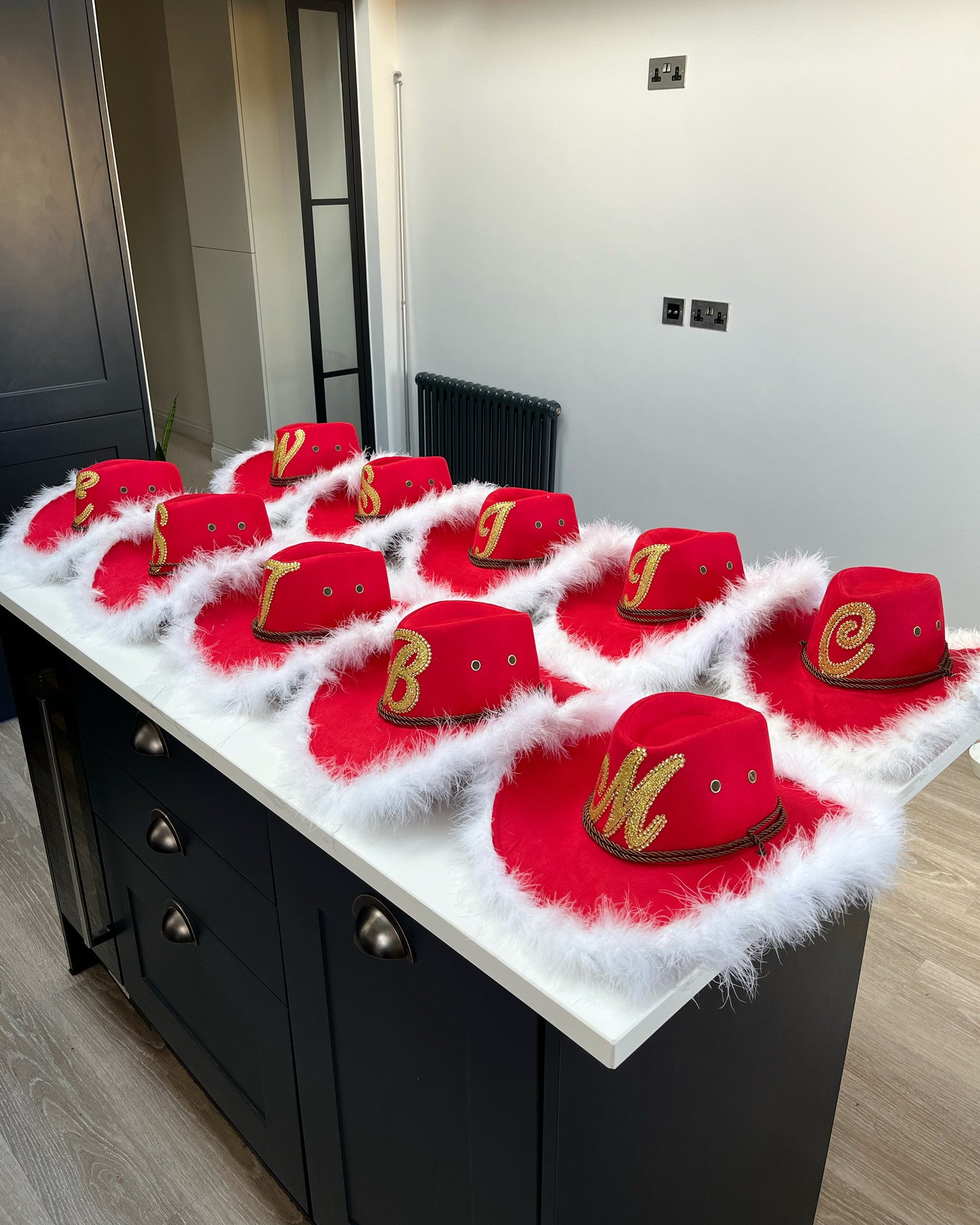 Christmas Cowboy Hat