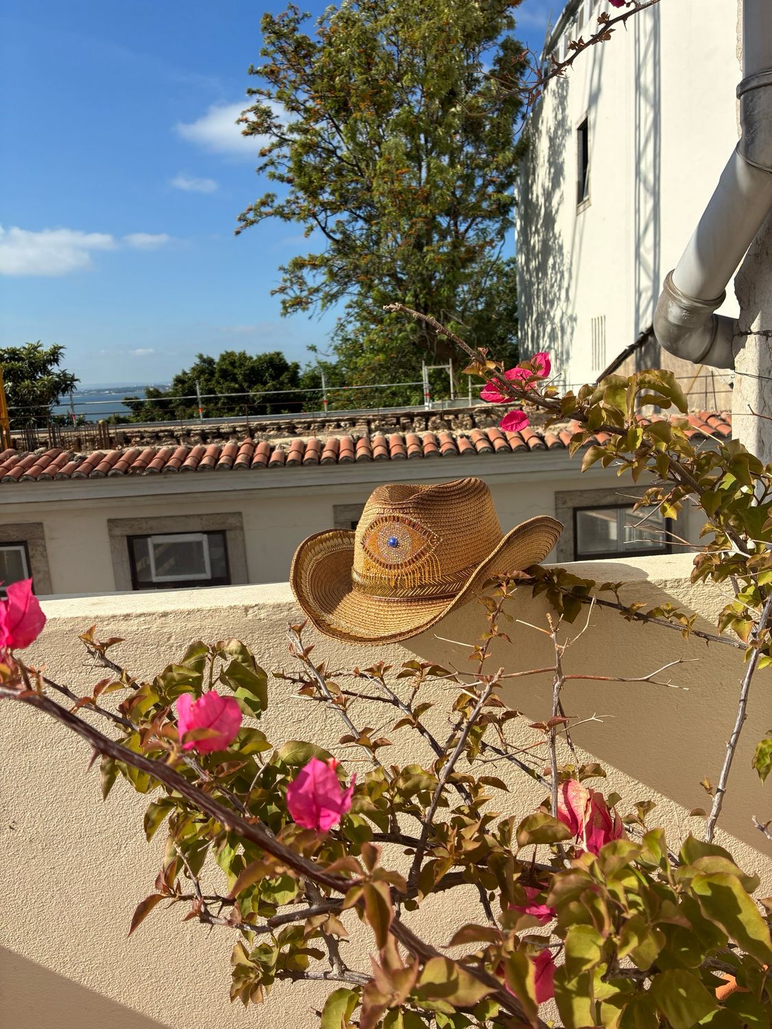 Evil Eye Boho beach Cowboy Hat