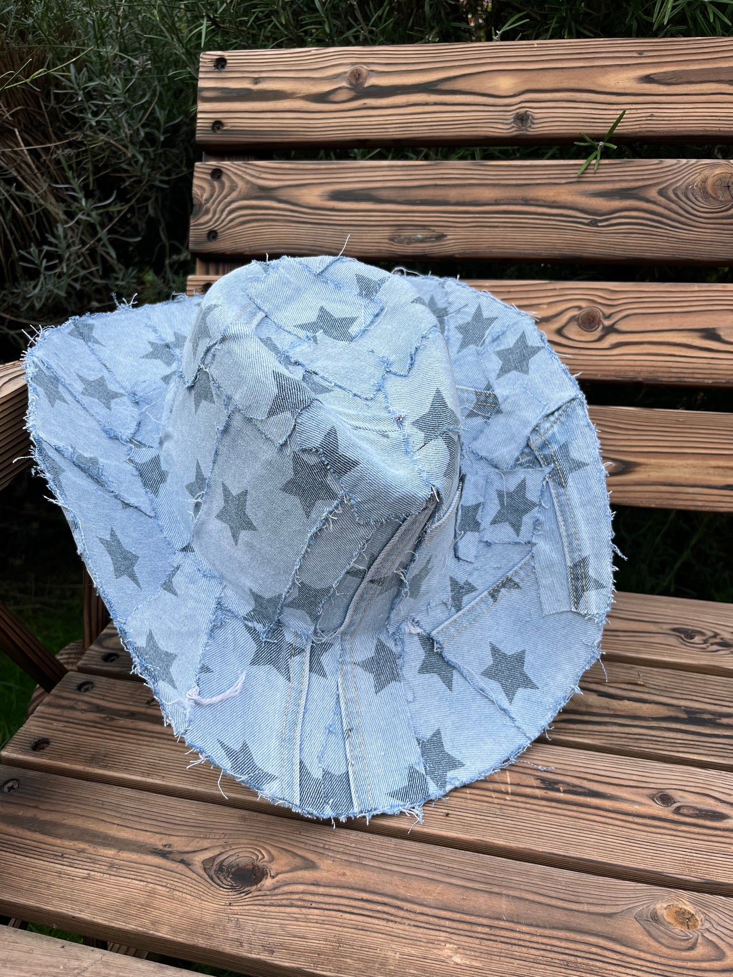 Star Denim Cowboy Hat