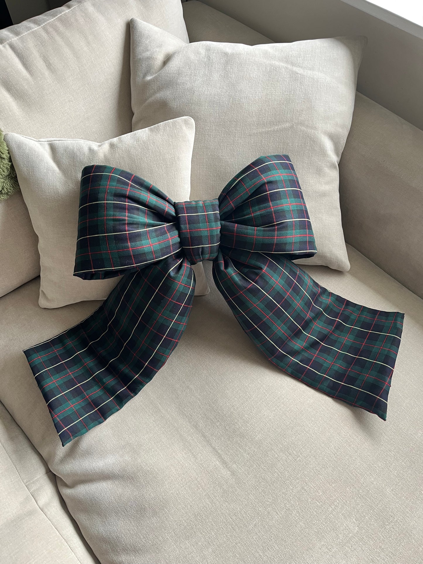 Stewart Hunting Tartan Door Bow