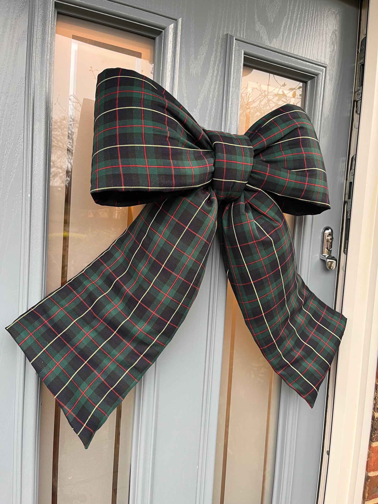 Stewart Hunting Tartan Door Bow