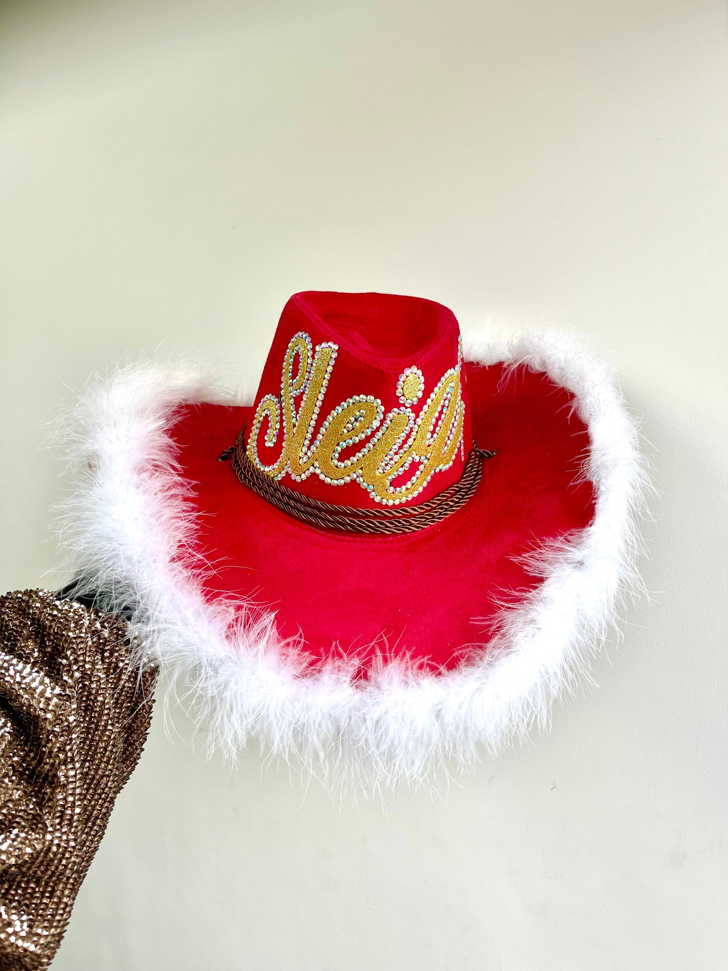 Christmas Cowboy Hat