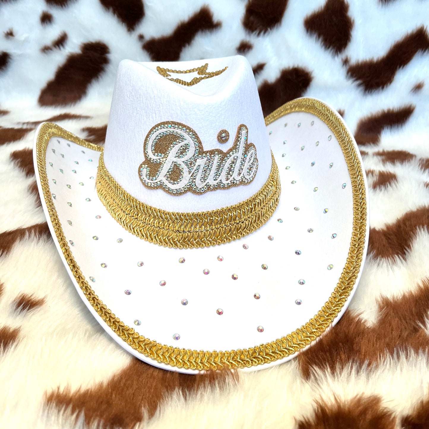 Bride To Be Cowgirl Hat With Veil