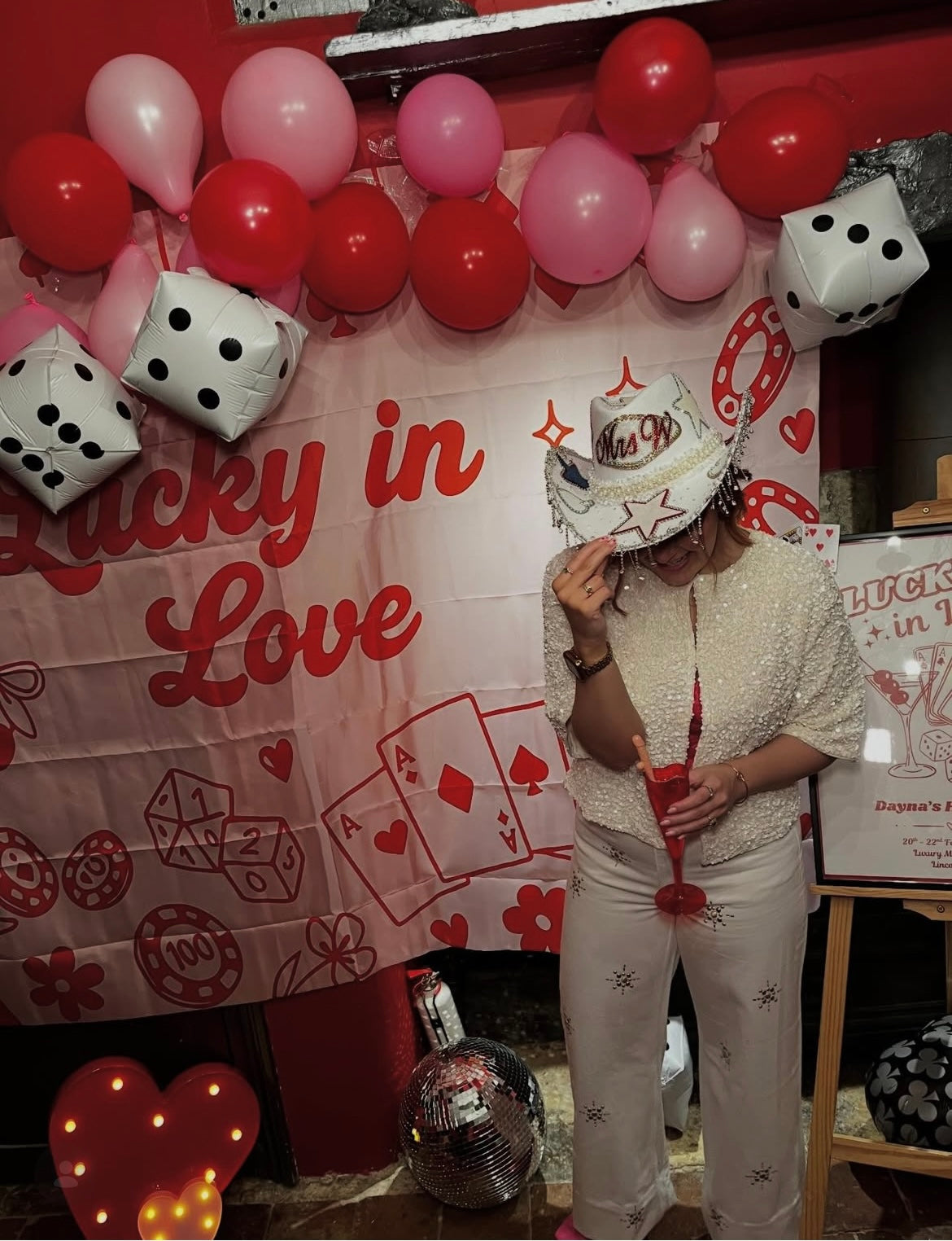 Vegas Wedding Cowboy Hat