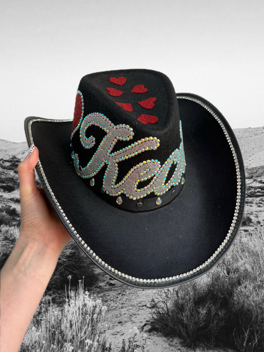 Personalised Cupid Cowboy Hat
