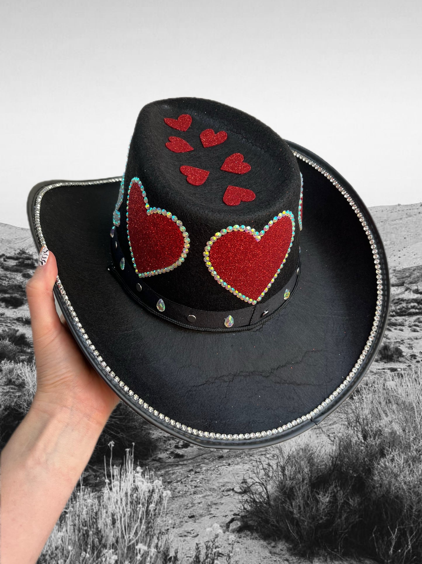 Personalised Cupid Cowboy Hat