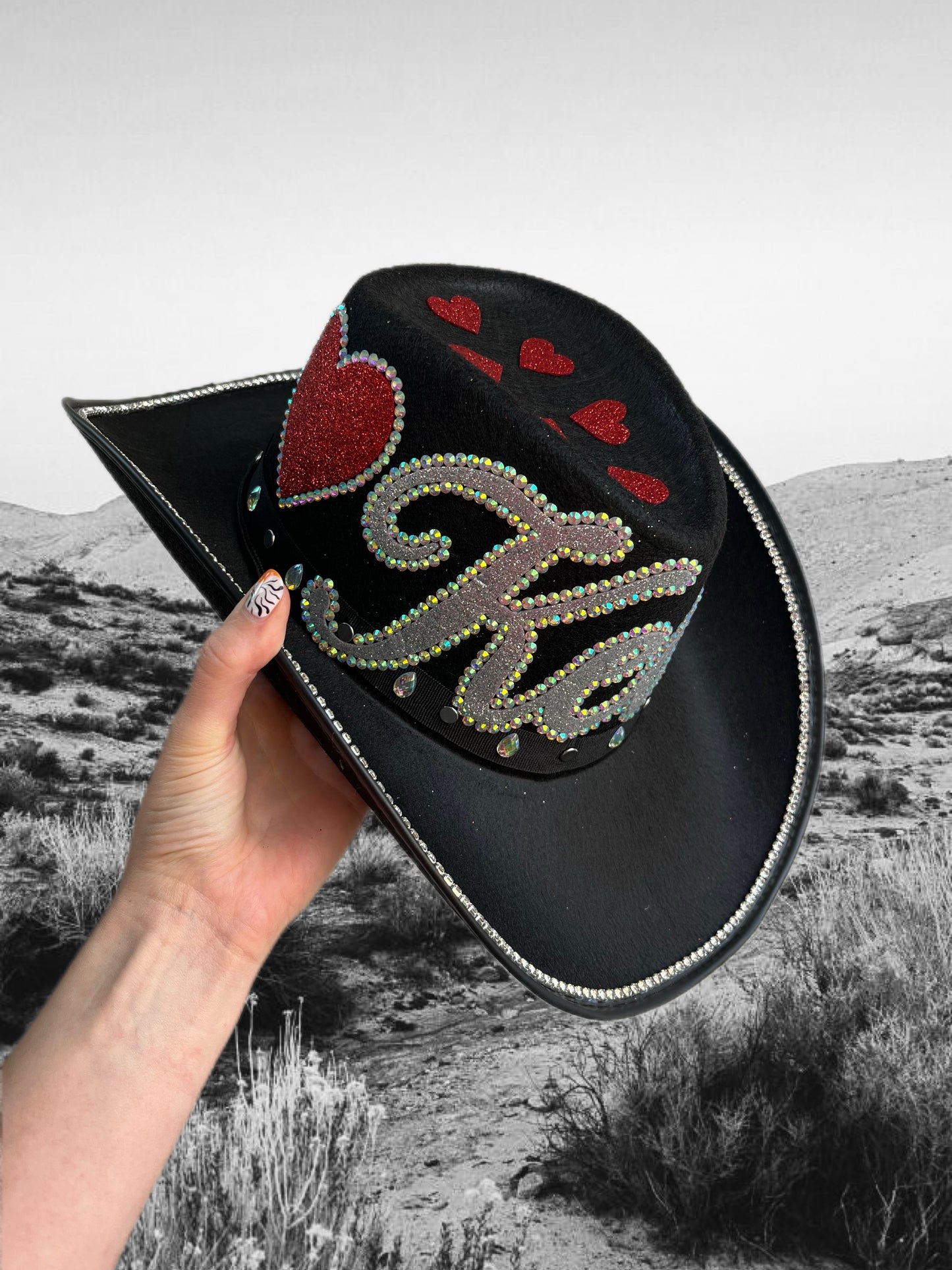 Personalised Cupid Cowboy Hat