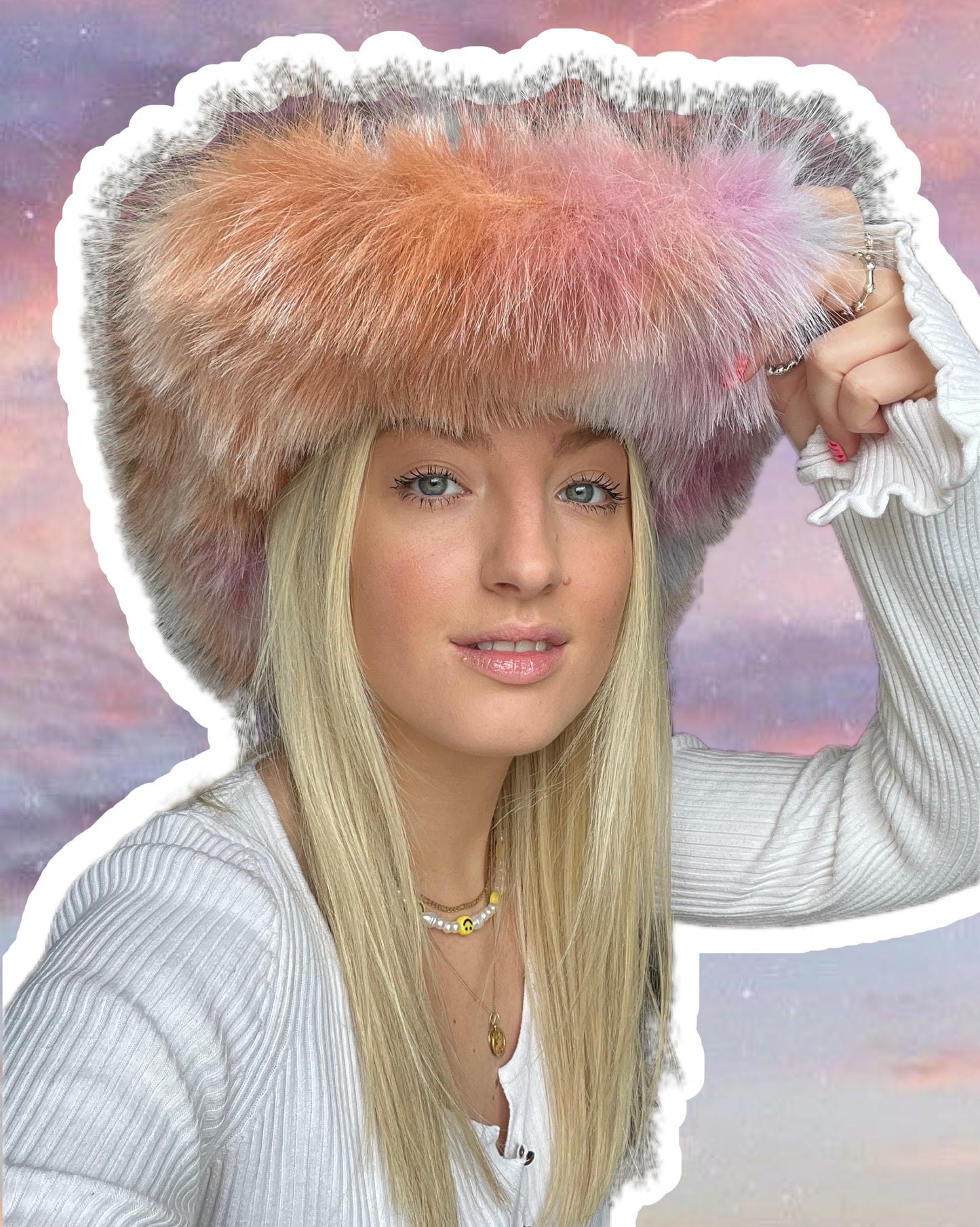 Pastel Fur Cowboy Hat