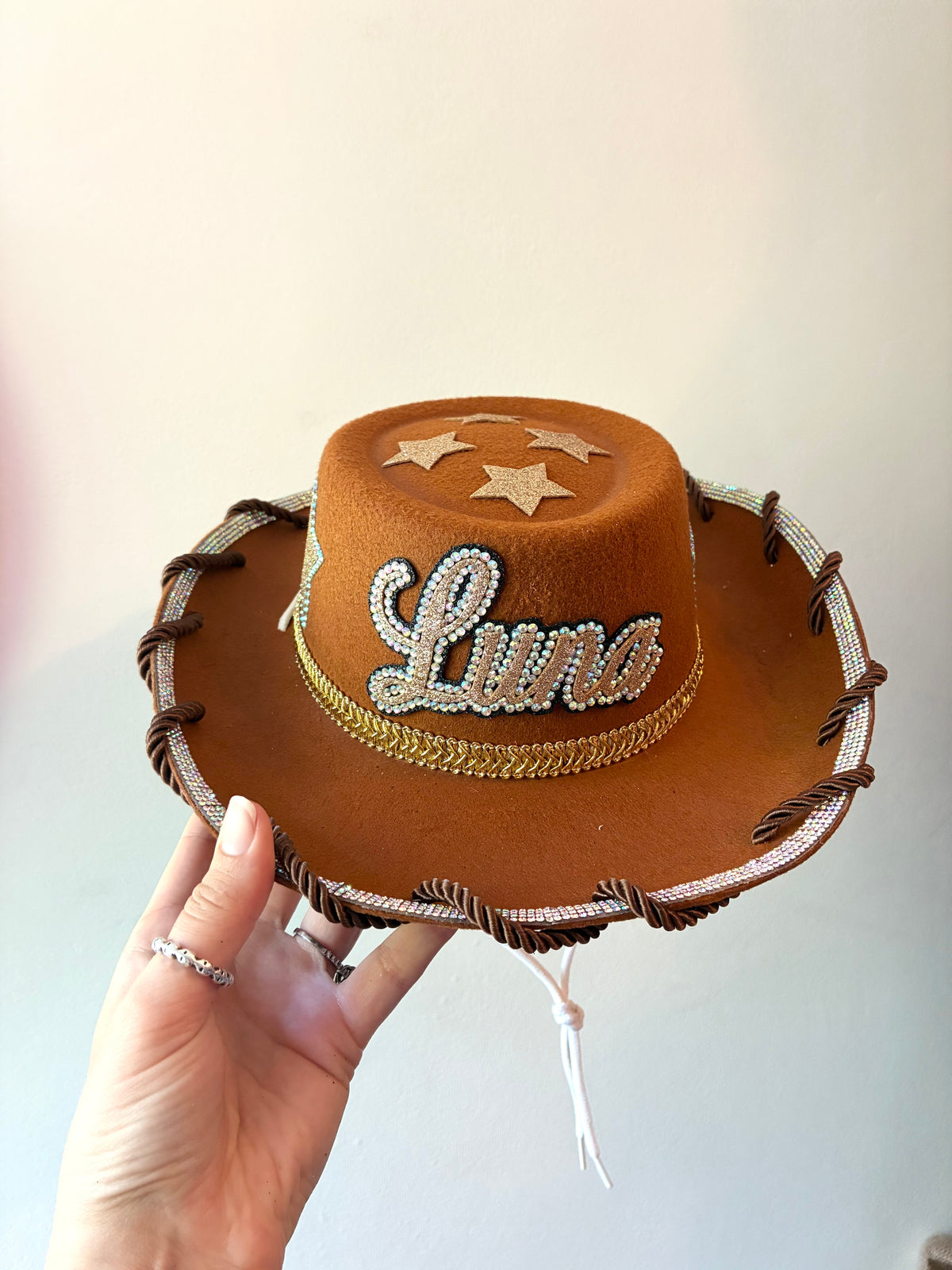 Kids Personalised Cowboy Hat