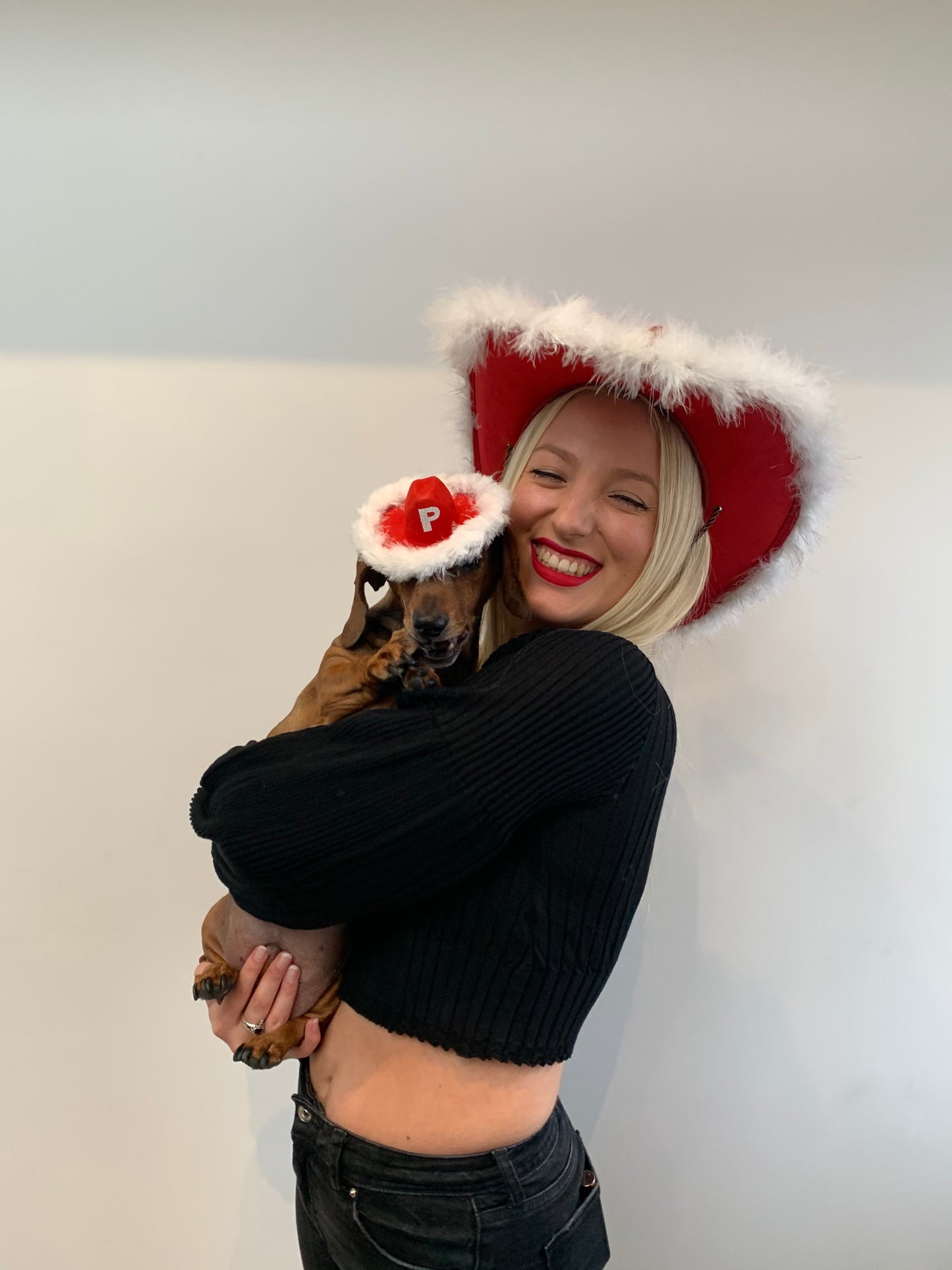 Christmas Cowboy Hat