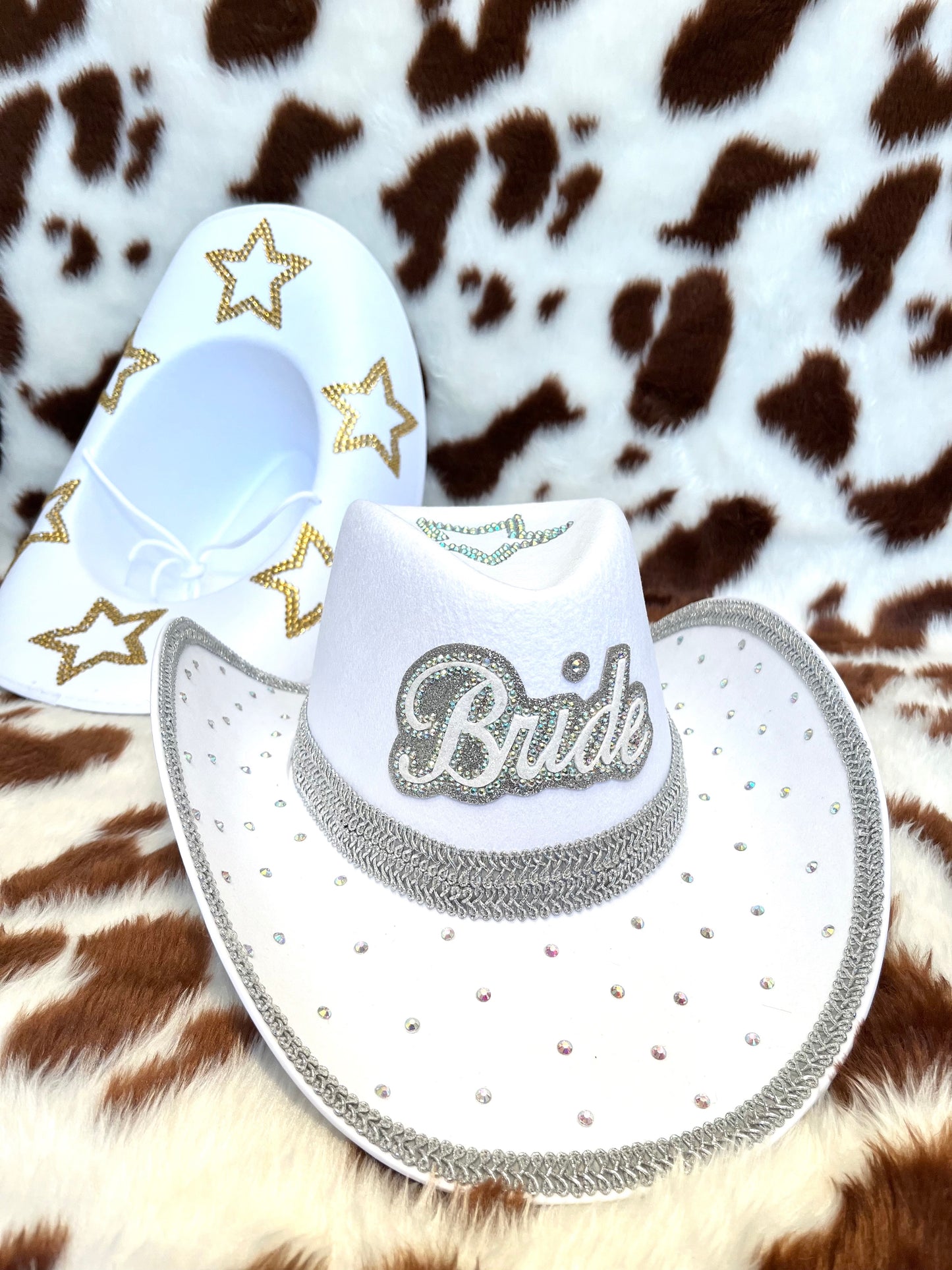 Bride To Be Cowgirl Hat With Veil