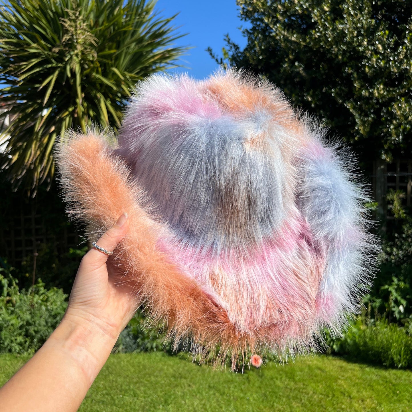 Pastel Fur Cowboy Hat