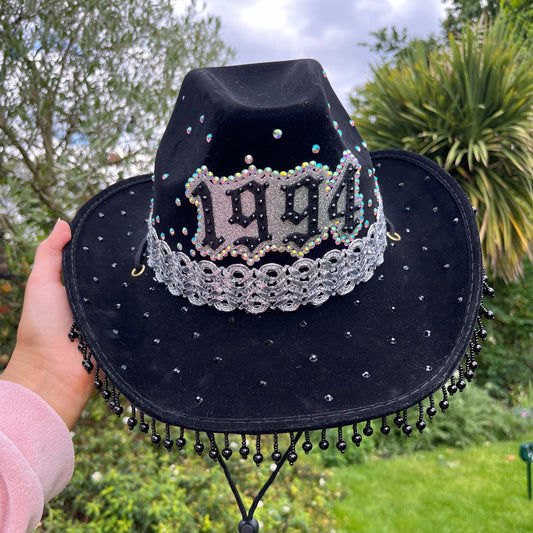 Personalised Big Birthday Cowboy Hat