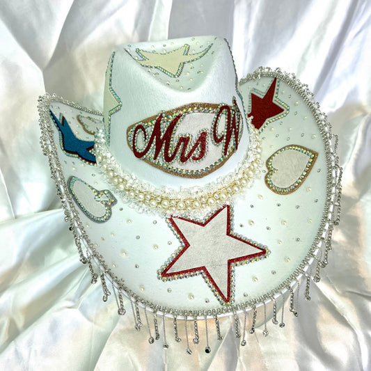 Vegas Wedding Cowboy Hat