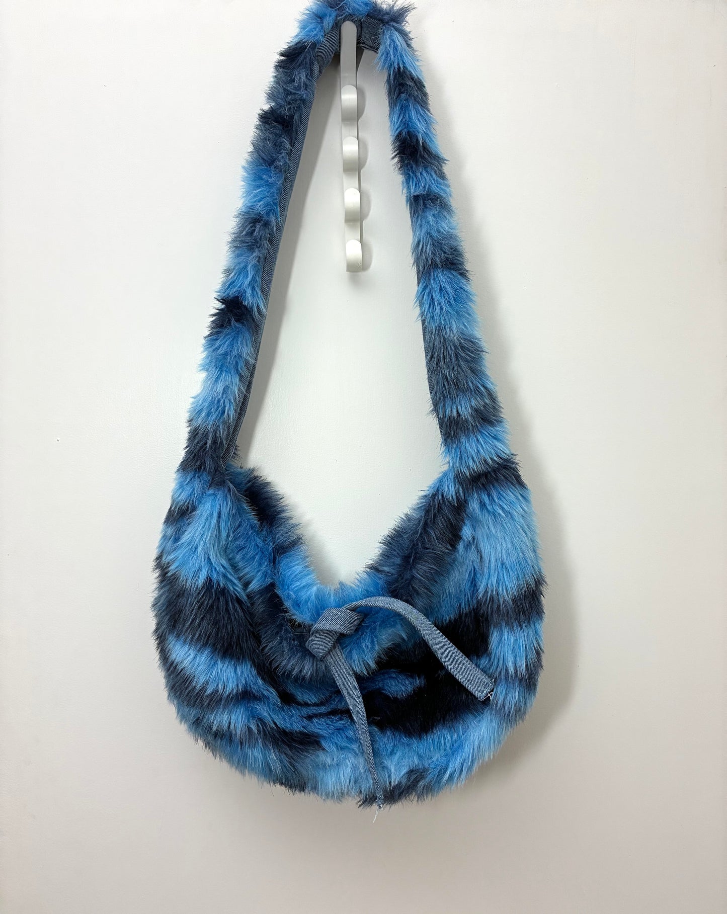 Recycled Denim Reversible Sling Bag